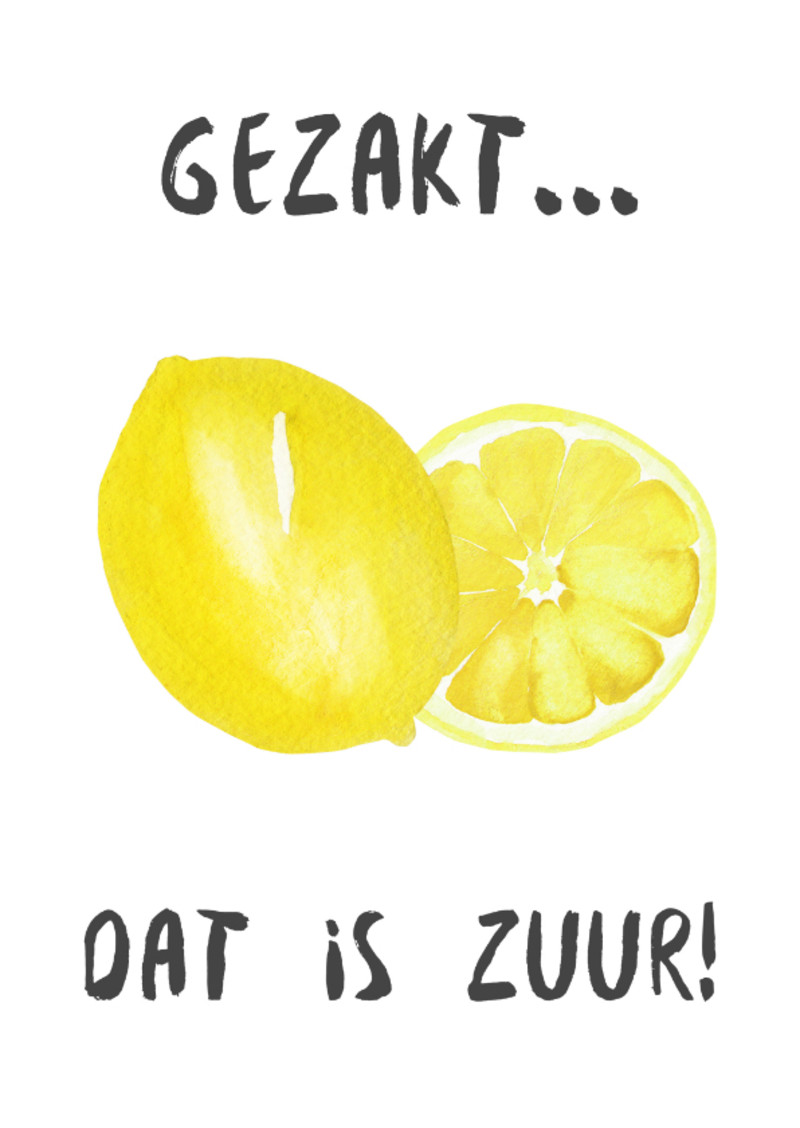 Dat is zuur Dat is zuur